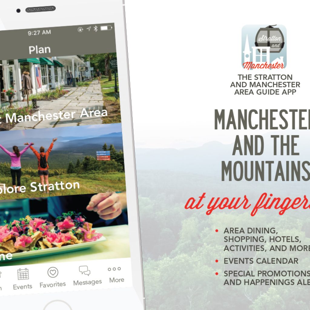 stratton and manchester area guide app